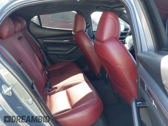 2023 Mazda 3 S Carbon Edition with VIN JM1BPBLM8P1611106, listed as a IAAI auction lot 42191902 with 37,244 mi miles and . Bid and sale history available at DreamBid. Image 8.