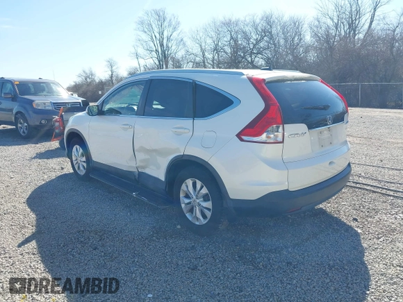 2014 Honda CR-V EX-L with VIN 5J6RM4H77EL045179, listed as a IAAI auction lot 41819932 with 49,218 mi miles. Bid and sale history available at carsss.com. Image 3.