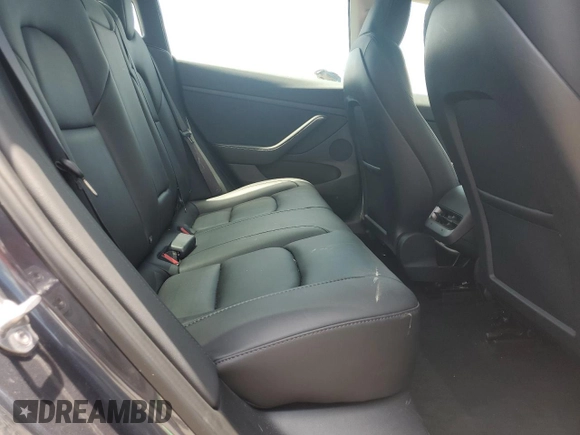 2023 Tesla Model 3 with VIN 5YJ3E1EA7PF576007, listed as a Copart auction lot 61674915 with 15,956 mi miles and Salvage title. Bid and sale history available at DreamBid. Image 10.
