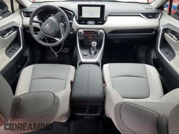2025 Toyota RAV4 Hybrid XLE Premium with VIN 2T3B6RFV0SW084219, listed as a Copart auction lot 56178785 with 10,726 mi miles and Salvage title. Bid and sale history available at DreamBid. Image 8.