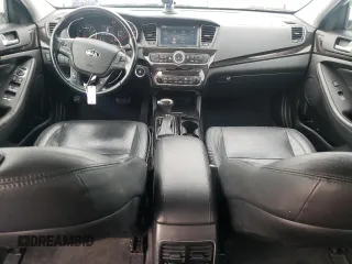 2015 Kia Cadenza Premium with VIN KNALN4D73F5194660, listed as a Copart auction lot 88107625 with 92,787 mi miles and Salvage Title. Bid and sale history available at carsss.com. Image 8.