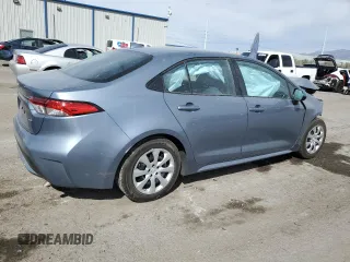 2021 Toyota Corolla LE with VIN 5YFEPMAEXMP212600, listed as a Copart auction lot 50025145 with 66,365 mi miles and Salvage Title. Bid and sale history available at carsss.com. Image 3.