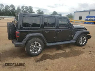 2020 Jeep Wrangler Unlimited Sahara с VIN 1C4HJXEG9LW243287, выставлен на аукционе Copart как лот 55729585 с пробегом 56 913 миль миль и Списание • Salvage title. История ставок и продаж доступна на DreamBid. Изображение 3.