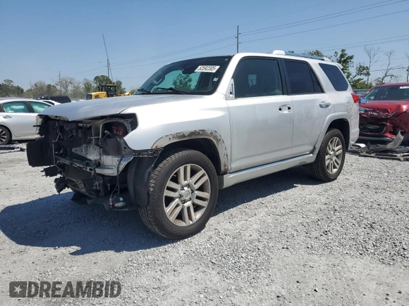 2010 Toyota 4Runner Trail with VIN JTEBU5JR3A5020816, listed as a Copart auction lot 52592305 with 222,535 mi miles and Non Repairable. Bid and sale history available at DreamBid. Image 1.