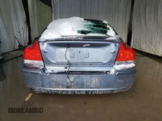 2008 Volvo S60 2.5T with VIN YV1RH592382701627, listed as a Copart auction lot 43521655 with 0 mi miles and Salvage Title. Bid and sale history available at carsss.com. Image 6.