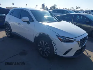 2019 Mazda CX-3 Touring with VIN JM1DKDC77K1453511, listed as a IAAI auction lot 41414781 with 60,511 mi miles. Bid and sale history available at carsss.com. Image 1.