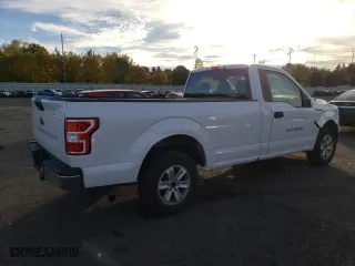 2019 Ford F-150 XL with VIN 1FTMF1C5XKKD08569, listed as a Copart auction lot 77838764 with 53,488 mi miles and Salvage Title. Bid and sale history available at carsss.com. Image 3.