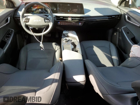 2024 Kia EV6 Wind with VIN KNDC34LA1R5207397, listed as a Copart auction lot 73962064 with 6,234 mi miles and Clean Title. Bid and sale history available at carsss.com. Image 8.