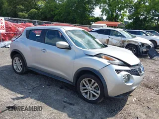 2016 Nissan Juke S with VIN JN8AF5MRXGT608887, listed as a IAAI auction lot 42454165 with 87,075 mi miles and . Bid and sale history available at DreamBid. Image 1.