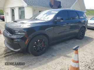 2022 Dodge Durango SRT 392 with VIN 1C4SDJGJ3NC106885, listed as a Copart auction lot 57928424 with 45,715 mi miles and Salvage title. Bid and sale history available at DreamBid. Image 1.