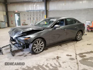2022 Mazda 3 Premium with VIN 3MZBPADL3NM314922, listed as a Copart auction lot 80334484 with 28,445 mi miles and Salvage Title. Bid and sale history available at DreamBid. Image 1.
