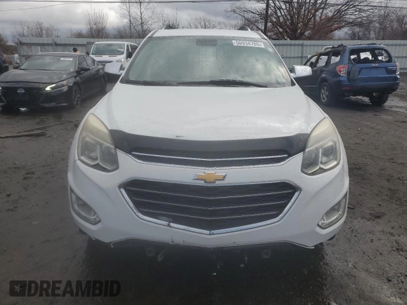 2016 Chevrolet Equinox LTZ with VIN 2GNFLGE37G6162911, listed as a Copart auction lot 50934785 with 120,703 mi miles and Salvage Title. Bid and sale history available at carsss.com. Image 5.