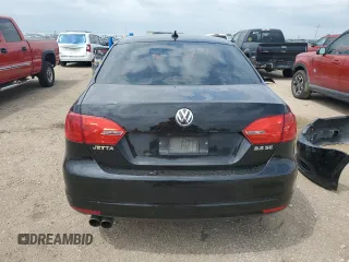 2011 Volkswagen Jetta SE with VIN 3VWDX7AJ3BM021189, listed as a Copart auction lot 61505625 with 132,672 mi miles and Salvage title. Bid and sale history available at DreamBid. Image 6.
