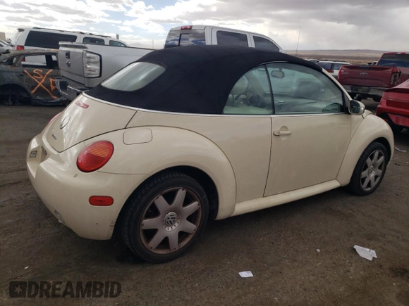 2003 Volkswagen Beetle GLS с VIN 3VWCD21Y33M320106, выставлен на аукционе Copart как лот 45298905 с пробегом 125 961 миль миль и Списание • Salvage title. История ставок и продаж доступна на DreamBid. Изображение 3.