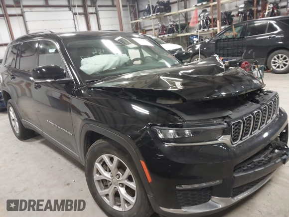 2022 Jeep Grand Cherokee Limited z VIN 1C4RJKBG8N8628262, wystawiony jako IAAI lot #41155958 z przebiegiem 47 150 mil mil oraz . Historia ofert i sprzedaży dostępna na DreamBid. Obrazek 1.