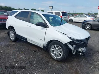 2022 Chevrolet Equinox LS z VIN 3GNAXHEV4NS155080, wystawiony jako IAAI lot #42370518 z przebiegiem Nie podano mil oraz . Historia ofert i sprzedaży dostępna na DreamBid. Obrazek 1.