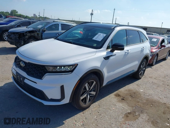 2021 Kia Sorento S with VIN 5XYRL4LC1MG002786, listed as a IAAI auction lot 42253503 with 90,893 mi miles and . Bid and sale history available at DreamBid. Image 17.