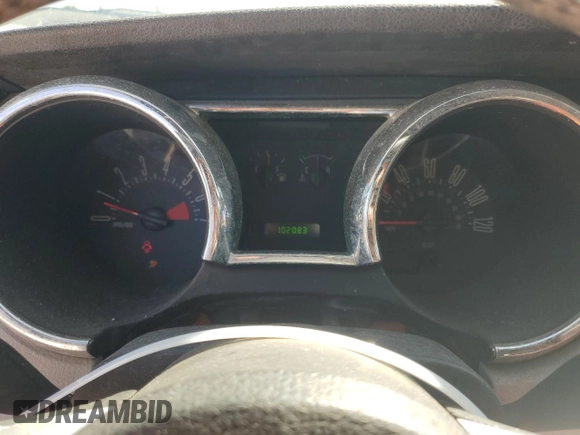 2006 Ford Mustang Standard with VIN 1ZVFT84N065224870, listed as a Copart auction lot 75928284 with 102,083 mi miles and Salvage Title. Bid and sale history available at carsss.com. Image 9.