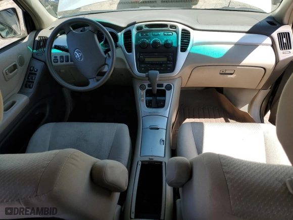 2006 Toyota Highlander with VIN JTEHP21A260185173, listed as a Copart auction lot 53205995 with 0 mi miles and Salvage Title. Bid and sale history available at carsss.com. Image 8.