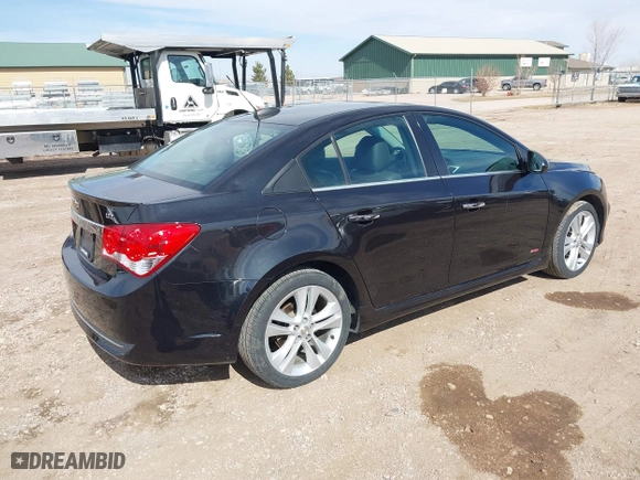 2015 Chevrolet Cruze LTZ with VIN 1G1PG5SBXF7178013, listed as a IAAI auction lot 41781195 with 122,494 mi miles. Bid and sale history available at carsss.com. Image 4.