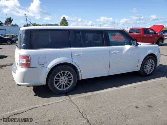 2014 Ford Flex SEL with VIN 2FMGK5C80EBD06138, listed as a Copart auction lot 51628215 with 107,149 mi miles and Clean Title. Bid and sale history available at carsss.com. Image 3.