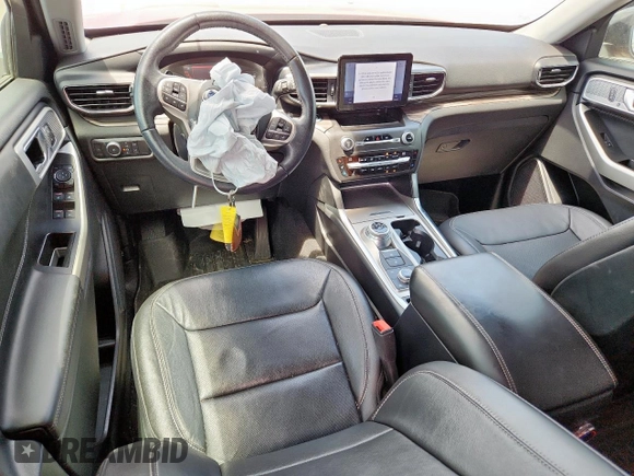 2020 Ford Explorer Limited z VIN 1FMSK8FH2LGD03528, wystawiony jako Copart lot #62380955 z przebiegiem 53 991 mil mil oraz Szkoda całkowita • Salvage title. Historia ofert i sprzedaży dostępna na DreamBid. Obrazek 8.