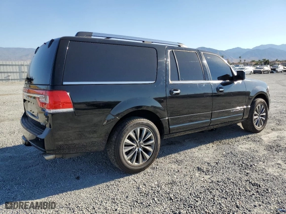 2016 Lincoln Navigator L with VIN 5LMJJ3HTXGEL08591, listed as a Copart auction lot 70049694 with 123,971 mi miles and Salvage Title. Bid and sale history available at carsss.com. Image 3.