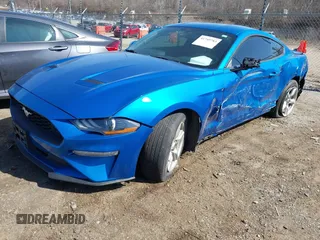 2019 Ford Mustang EcoBoost with VIN 1FA6P8TH8K5185206, listed as a IAAI auction lot 41749783 with 63,566 mi miles and . Bid and sale history available at carsss.com. Image 17.