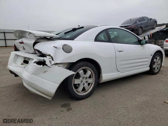 2000 Mitsubishi Eclipse GT with VIN 4A3AC54L2YE042887, listed as a Copart auction lot 85121084 with 99,333 mi miles and Salvage Title. Bid and sale history available at carsss.com. Image 3.