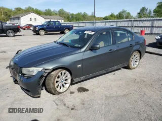 2011 BMW 3 Series 328i xDrive with VIN WBAPK5C56BA657263, listed as a Copart auction lot 55176965 with Not Provided miles and Salvage Title. Bid and sale history available at carsss.com. Image 1.