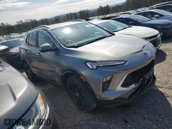 2024 Buick Encore GX Sport Touring with VIN KL4AMDSL7RB161433, listed as a Copart auction lot 47361095 with 22,779 mi miles and Salvage Title. Bid and sale history available at DreamBid. Image 4.