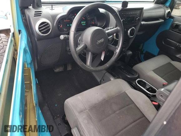2008 Jeep Wrangler X with VIN 1J4FA24148L546536, listed as a Copart auction lot 43790775 with 159,364 mi miles and Salvage Title. Bid and sale history available at DreamBid. Image 8.