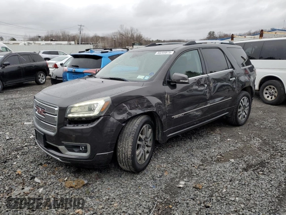2016 GMC Acadia Denali with VIN 1GKKVTKDXGJ169348, listed as a Copart auction lot 50205875 with 131,936 mi miles and Salvage Title. Bid and sale history available at carsss.com. Image 1.