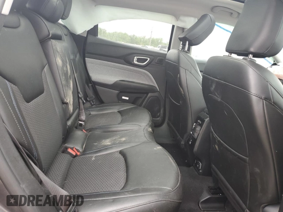 2022 Jeep Compass Latitude with VIN 3C4NJDBB2NT124371, listed as a Copart auction lot 55983855 with Not provided miles and Salvage title. Bid and sale history available at DreamBid. Image 11.
