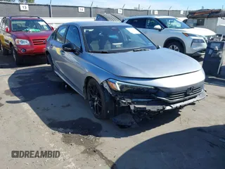 2022 Honda Civic Sedan Sport with VIN 2HGFE2F57NH585710, listed as a IAAI auction lot 41702832 with 73,940 mi miles. Bid and sale history available at carsss.com. Image 6.