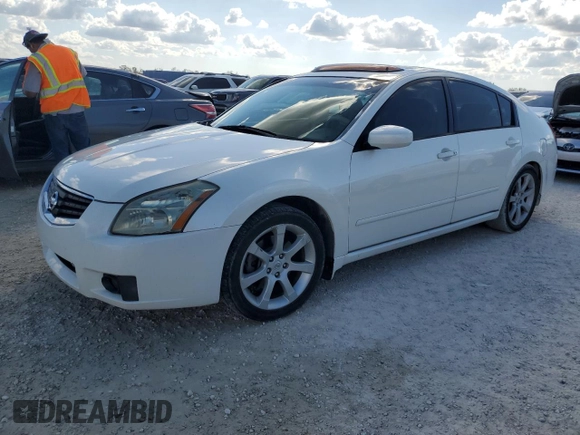 2008 Nissan Maxima 3.5 SE with VIN 1N4BA41E98C811660, listed as a Copart auction lot 78154964 with 154,772 mi miles and Salvage Title. Bid and sale history available at carsss.com. Image 1.