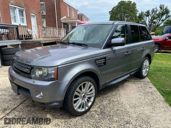 2012 Land Rover Range Rover Sport HSE Lux with VIN SALSK2D41CA745469, listed as a Copart auction lot 65707945 with 134,608 mi miles and Clean title. Bid and sale history available at DreamBid. Image 2.