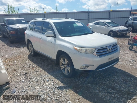 2011 Toyota Highlander Limited with VIN 5TDYK3EH0BS046070, listed as a IAAI auction lot 42134709 with 161,213 mi miles and . Bid and sale history available at DreamBid. Image 1.