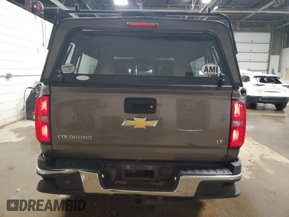 2016 Chevrolet Colorado 4WD LT with VIN 1GCGTCE34G1180596, listed as a Copart auction lot 55396035 with 108,257 mi miles and Salvage title. Bid and sale history available at DreamBid. Image 6.