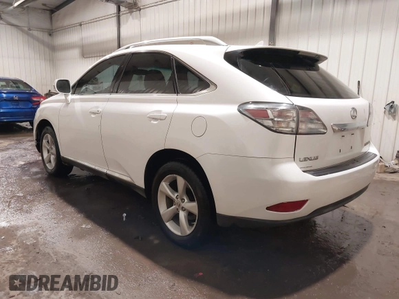 2010 Lexus RX 350 with VIN 2T2BK1BA0AC072947, listed as a IAAI auction lot 41611606 with 164,044 mi miles and . Bid and sale history available at DreamBid. Image 3.