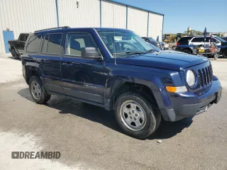 2014 Jeep Patriot Sport with VIN 1C4NJPBB6ED632494, listed as a Copart auction lot 48346535 with 138,723 mi miles and Salvage Title. Bid and sale history available at DreamBid. Image 4.