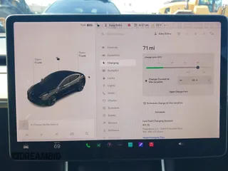 2018 Tesla Model 3 Long Range Battery with VIN 5YJ3E1EA0JF056979, listed as a IAAI auction lot 41865849 with 97,319 mi miles. Bid and sale history available at carsss.com. Image 17.