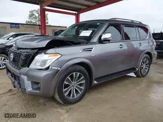 2019 Nissan Armada SL with VIN JN8AY2ND4K9091619, listed as a IAAI auction lot 41410978 with 98,452 mi miles. Bid and sale history available at carsss.com. Image 17.