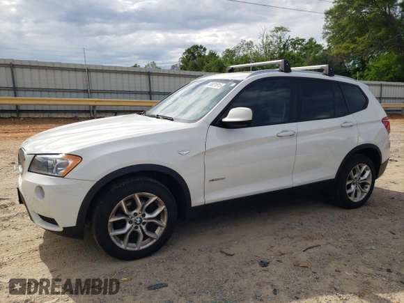 2014 BMW X3 xDrive35i with VIN 5UXWX7C51E0E81567, listed as a Copart auction lot 55821815 with 68,881 mi miles and Clean Title. Bid and sale history available at DreamBid. Image 1.