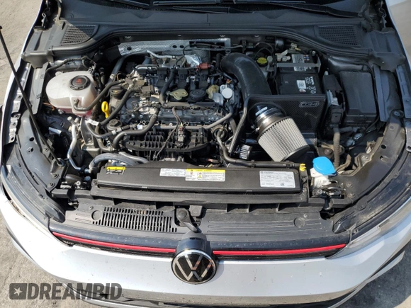 2022 Volkswagen Golf GTI SE with VIN WVWN87CD3NW125990, listed as a Copart auction lot 59822194 with 37,573 mi miles and Salvage Title. Bid and sale history available at carsss.com. Image 12.