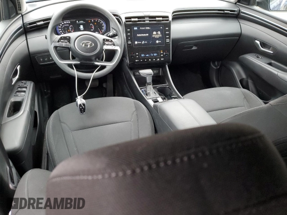 2024 Hyundai Tucson SEL with VIN 5NMJBCDE8RH294685, listed as a Copart auction lot 41420605 with 5,127 mi miles and Non Repairable. Bid and sale history available at carsss.com. Image 8.