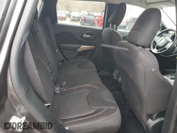 2017 Jeep Cherokee Latitude with VIN 1C4PJMCS3HW615831, listed as a Copart auction lot 48176165 with 103,633 mi miles and Salvage Title. Bid and sale history available at carsss.com. Image 11.