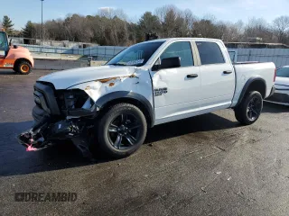 2024 Ram 1500 Classic Warlock with VIN 1C6RR7LG9RS148316, listed as a Copart auction lot 50059095 with 17,892 mi miles and Clean Title. Bid and sale history available at carsss.com. Image 1.