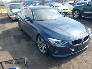 2016 BMW 4 Series 428i xDrive with VIN WBA4C9C56GG141089, listed as a IAAI auction lot 41587479 with 85,462 mi miles and . Bid and sale history available at carsss.com. Image 1.