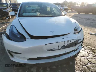 2023 Tesla Model 3 with VIN 5YJ3E1EA8PF548135, listed as a Copart auction lot 88732625 with 33,232 mi miles and Salvage Title. Bid and sale history available at DreamBid. Image 5.